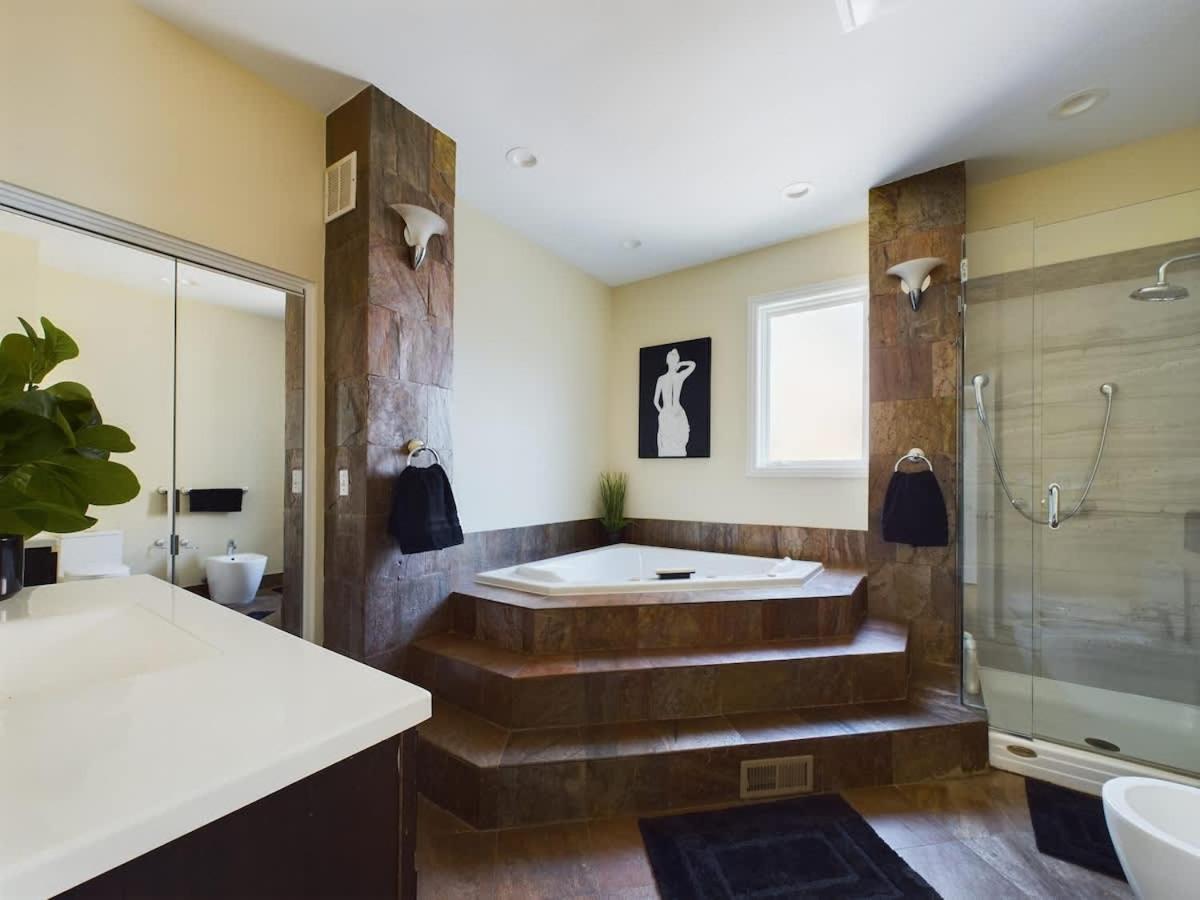 Luxe 4Br With Hot Tub & Game Room Chicago Bagian luar foto