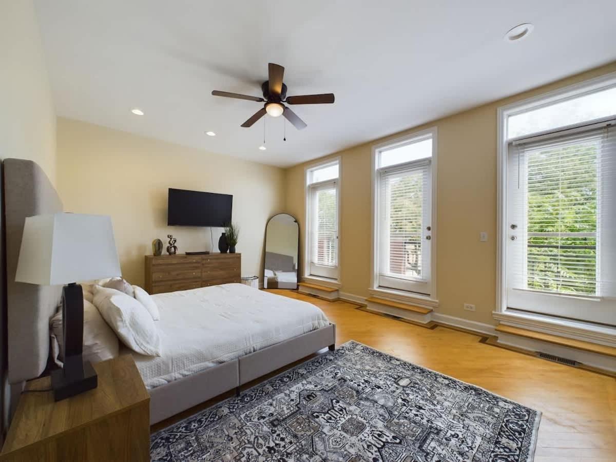 Luxe 4Br With Hot Tub & Game Room Chicago Bagian luar foto